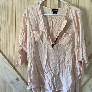 Light coral blouse